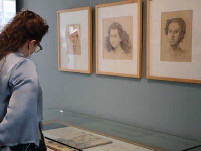 Expositie: Workshop Portrettekenen-Allemaal Mensen