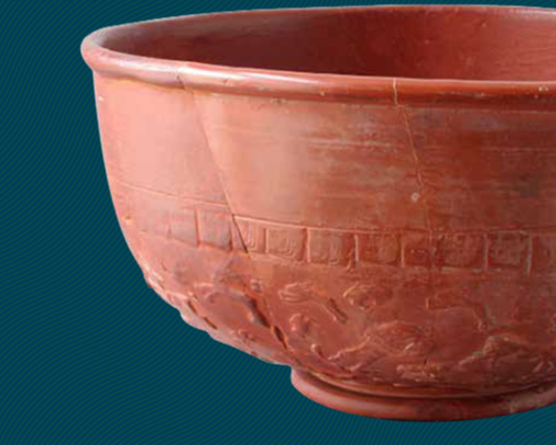 At the table with the Romans