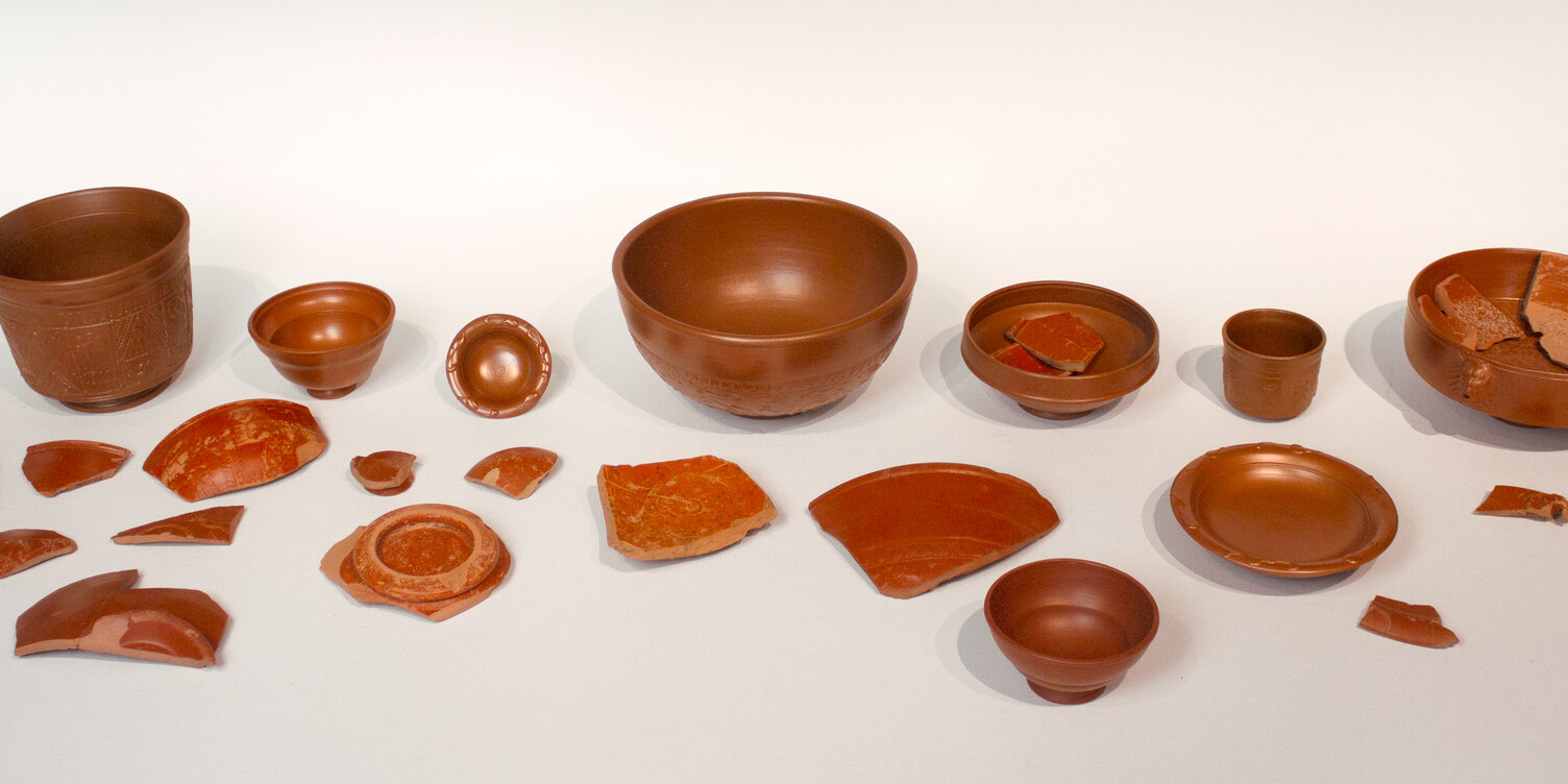 At the table with the Romans